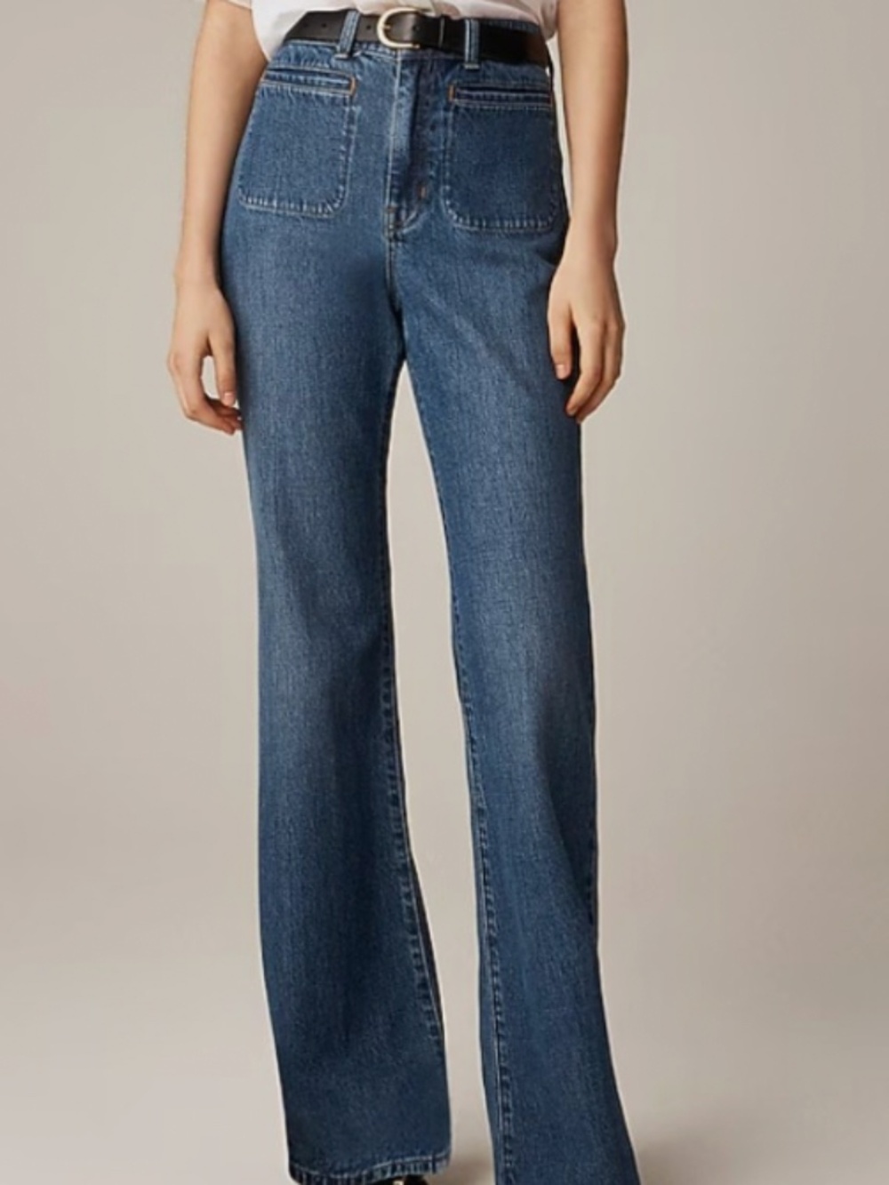 J. Crew Medium Wash Flare Jeans